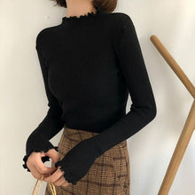 Load image into Gallery viewer, Turtleneck Knitted Female Casual Pullover Women Autumn Winter Tops Korean Sweaters Fashion 2019 Women Sweater Jumper Pull Femme