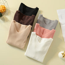 Load image into Gallery viewer, Pullover Knit Sweater Women 2019 Winter Clothes Women Jumper V Neck Soft Rib Knitted Winter Tops Knitwear Pull Femme Sweaters