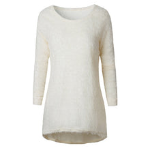 Load image into Gallery viewer, Bigsweety Plus Size Knitted Sweaters Women O Neck Pullovers Casual Loose Long Sweater Winter Fashion Clothes Pull Femme Hiver