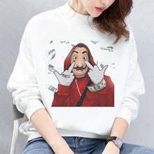 Load image into Gallery viewer, New Sweatshirt Ariana Grande Sweatshirt La Casa De Papel Streetwear Harajuku Money Heist Hoodies Leisure Poleron Sudadera Mujer