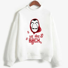 Load image into Gallery viewer, New Sweatshirt Ariana Grande Sweatshirt La Casa De Papel Streetwear Harajuku Money Heist Hoodies Leisure Poleron Sudadera Mujer