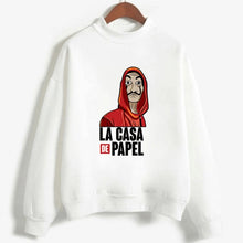 Load image into Gallery viewer, New Sweatshirt Ariana Grande Sweatshirt La Casa De Papel Streetwear Harajuku Money Heist Hoodies Leisure Poleron Sudadera Mujer
