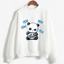 Load image into Gallery viewer, Female Sweat Capuche Panda Sweatshirt Poche Women Hoodie Long-Sleeve Female Autumn