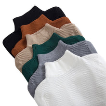 Load image into Gallery viewer, Winter Autumn Women Pullover Sweater Knitted Turtleneck Sweater Women Christmas Sweater Jumper Women Sweater Pull Femme Coltrui