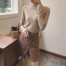 Load image into Gallery viewer, pull femme nouveaute 2019 turtleneck sweater women jersey cuello alto mujer pull col rouler femme Computer Knitted 7351 50