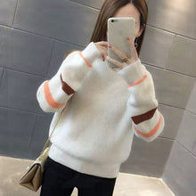 Load image into Gallery viewer, 2019 Yellow Sweater Autumn Knitted Pullover Sweater Women Pull Turtleneck Sweaters  Female Cotton Soft Tops 6572 50