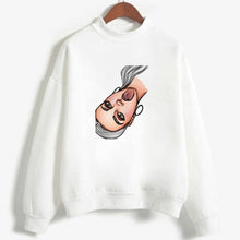 Load image into Gallery viewer, Winter New Vogue Girl Plus Size Harajuku Friends Aesthetics Tshirt Cartoon Print Long Sleeve Tees Casual Sweet T Shirt Women Top