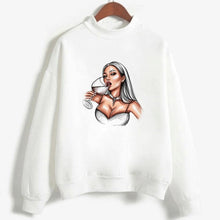 Load image into Gallery viewer, Winter New Vogue Girl Plus Size Harajuku Friends Aesthetics Tshirt Cartoon Print Long Sleeve Tees Casual Sweet T Shirt Women Top