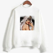 Load image into Gallery viewer, Winter New Vogue Girl Plus Size Harajuku Friends Aesthetics Tshirt Cartoon Print Long Sleeve Tees Casual Sweet T Shirt Women Top