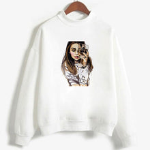 Load image into Gallery viewer, Winter New Vogue Girl Plus Size Harajuku Friends Aesthetics Tshirt Cartoon Print Long Sleeve Tees Casual Sweet T Shirt Women Top