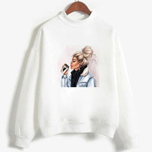Load image into Gallery viewer, Winter New Vogue Girl Plus Size Harajuku Friends Aesthetics Tshirt Cartoon Print Long Sleeve Tees Casual Sweet T Shirt Women Top