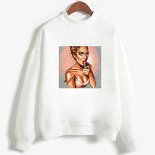 Load image into Gallery viewer, Winter New Vogue Girl Plus Size Harajuku Friends Aesthetics Tshirt Cartoon Print Long Sleeve Tees Casual Sweet T Shirt Women Top