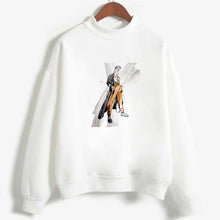 Load image into Gallery viewer, Winter New Vogue Girl Plus Size Harajuku Friends Aesthetics Tshirt Cartoon Print Long Sleeve Tees Casual Sweet T Shirt Women Top