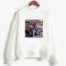Load image into Gallery viewer, Winter New Vogue Girl Plus Size Harajuku Friends Aesthetics Tshirt Cartoon Print Long Sleeve Tees Casual Sweet T Shirt Women Top