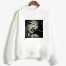 Load image into Gallery viewer, Winter New Vogue Girl Plus Size Harajuku Friends Aesthetics Tshirt Cartoon Print Long Sleeve Tees Casual Sweet T Shirt Women Top