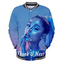 Load image into Gallery viewer, Ariana Grande Sweat Femme Capuche Coats And Jackets Women/Men Harajuku College Baseball Jackets 3d Print Sweatshirt Plus Size