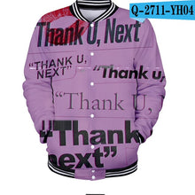 Load image into Gallery viewer, Ariana Grande Sweat Femme Capuche Coats And Jackets Women/Men Harajuku College Baseball Jackets 3d Print Sweatshirt Plus Size