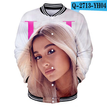 Load image into Gallery viewer, Ariana Grande Sweat Femme Capuche Coats And Jackets Women/Men Harajuku College Baseball Jackets 3d Print Sweatshirt Plus Size