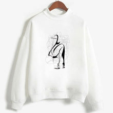 Load image into Gallery viewer, 2019 New Sexy Just Be Classy Social Harajuku Hoodies Hooded Tops Women's Sweatshirt Long-sleeved Winter Velvet Thickening Coat