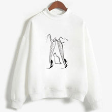 Load image into Gallery viewer, 2019 New Sexy Just Be Classy Social Harajuku Hoodies Hooded Tops Women's Sweatshirt Long-sleeved Winter Velvet Thickening Coat