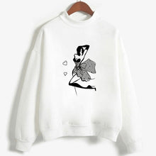 Load image into Gallery viewer, 2019 New Sexy Just Be Classy Social Harajuku Hoodies Hooded Tops Women's Sweatshirt Long-sleeved Winter Velvet Thickening Coat