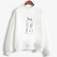 Load image into Gallery viewer, 2019 New Sexy Just Be Classy Social Harajuku Hoodies Hooded Tops Women's Sweatshirt Long-sleeved Winter Velvet Thickening Coat