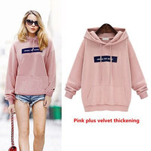 Load image into Gallery viewer, Hoodies Women Sweatshirt Oversized Hoodie Ladies Hoodies Sudadera Mujer Bluza Damska Sweat Femme Sweat Capuche Felpe Donna