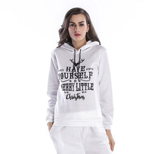 Load image into Gallery viewer, Pullover Hoodies Women Christmas Sweatshirt Snowflake Deer Printing Long Sleeve 2019 Polyester Sweat Femme Capuche Plus Size