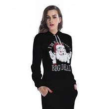 Load image into Gallery viewer, Pullover Hoodies Women Christmas Sweatshirt Snowflake Deer Printing Long Sleeve 2019 Polyester Sweat Femme Capuche Plus Size