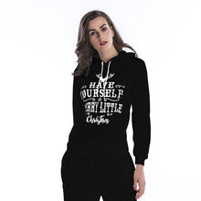 Load image into Gallery viewer, Pullover Hoodies Women Christmas Sweatshirt Snowflake Deer Printing Long Sleeve 2019 Polyester Sweat Femme Capuche Plus Size