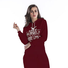 Load image into Gallery viewer, Pullover Hoodies Women Christmas Sweatshirt Snowflake Deer Printing Long Sleeve 2019 Polyester Sweat Femme Capuche Plus Size