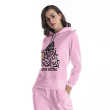 Load image into Gallery viewer, Pullover Hoodies Women Christmas Sweatshirt Snowflake Deer Printing Long Sleeve 2019 Polyester Sweat Femme Capuche Plus Size