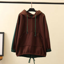 Load image into Gallery viewer, Large Size Women's Clothing 2019 Autumn and Winter Wear New Loose Plus Size Casual Clothes Hoodies Sweatshirt Sweat Capuche