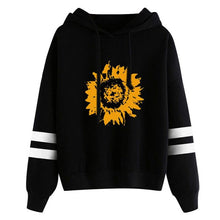 Load image into Gallery viewer, Automne sweat à capuche pour femme décontracté à manches longues tournesol impression pull à capuche sweat hauts à capuche femme