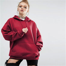 Load image into Gallery viewer, Plus Size 5XL Women Hooded Long Hoodie 2018 Spring Casual Ruffled Collar Fleece Sweatshirt Coat sweat capuche femme D371