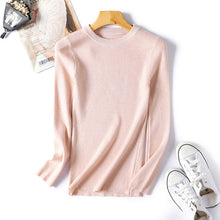 Load image into Gallery viewer, Shiny Lurex Autumn Winter Sweater Women Long Sleeve Pullover Women Tops Basic Womens Sweaters 2018 Winter Christmas Sweater Pull