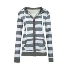 Load image into Gallery viewer, abbigliamento donna Women  Zipper Tops oversized hoodie Hooded Sweatshirt Jacket Casual Slim Jumper sweat capuche femme 4xl